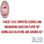 TANCET 2024 Question Paper with Answer Key PDF COMPUTER SCIENCE AND ENGINEERING